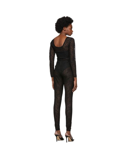 DIOTIMA Black Lace Jumpsuit