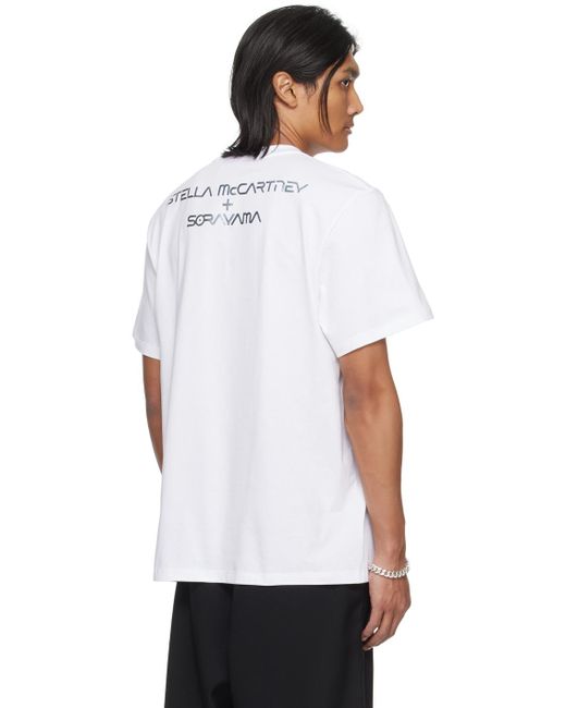 Stella McCartney White Sexy Robot T-shirt for men