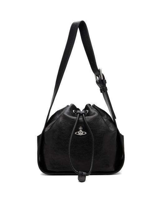 Vivienne Westwood Black Stacey Bucket Bag for men