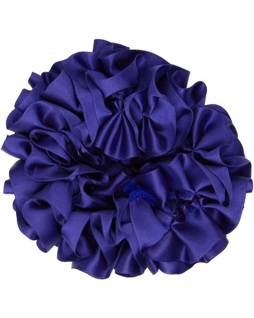 Maryam Nassir Zadeh Blue Carnation Scrunchie