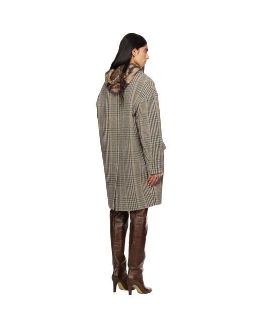 Isabel Marant Black Limiza Coat