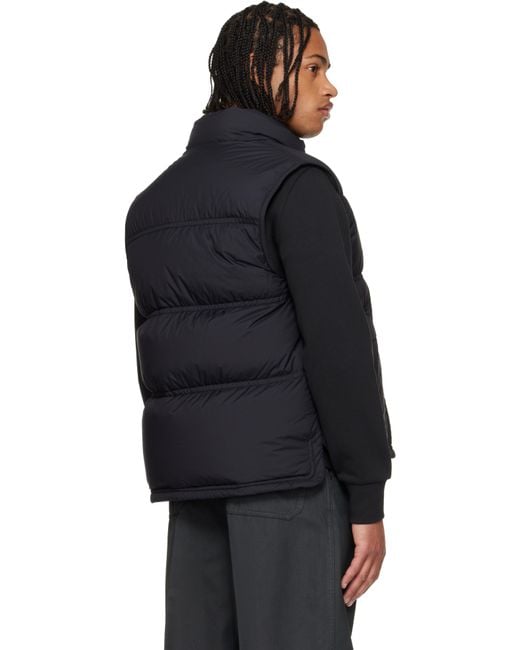 Moncler Black Aul Down Vest for men