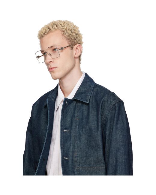 Loewe Black Square Glasses for men
