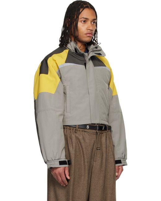 Martine Rose Multicolor Shrunken Sports Jacket for men