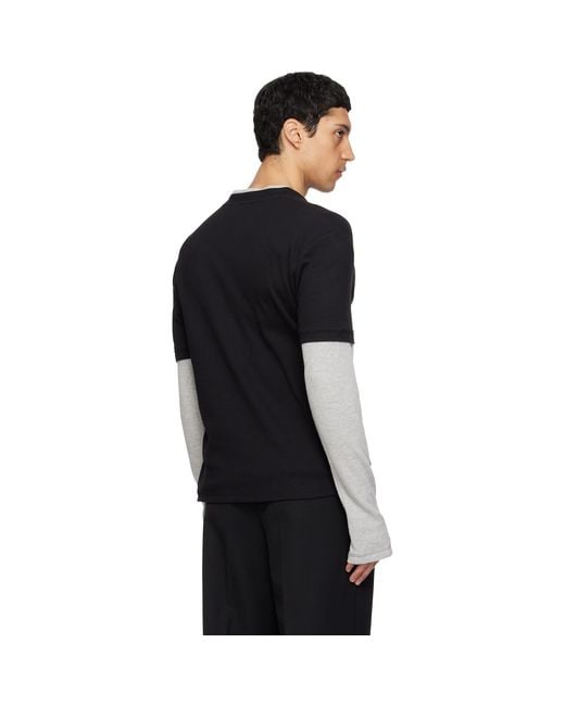 Carrera Black Dorven Henley for men
