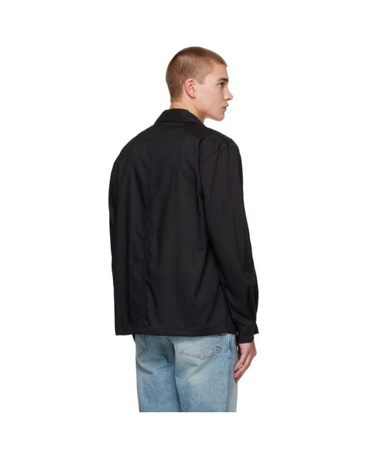 Our Legacy Black Private Shirt for men