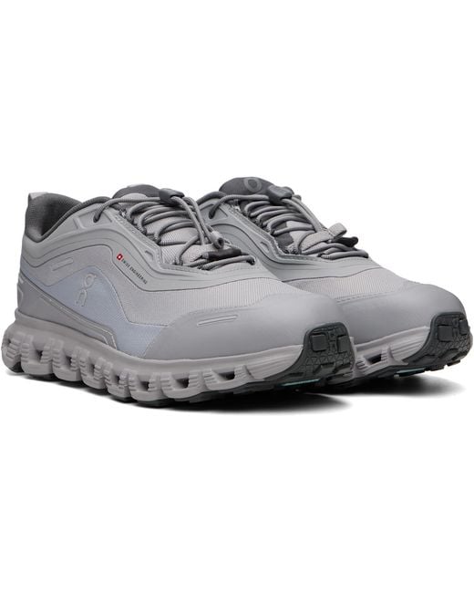 On Shoes Gray Cloud 6 Geo Waterproof Sneakers for men