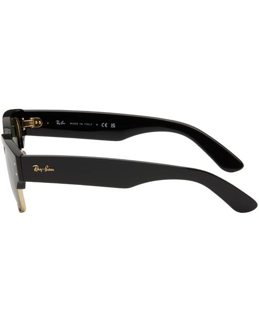 Ray-Ban Green Black & Gold Mega Clubmaster Sunglasses for men
