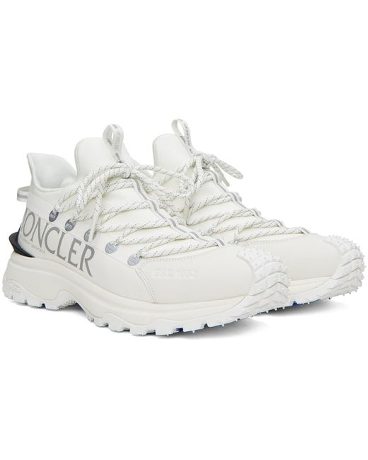 Moncler Black White Trailgrip Lite2 Sneakers for men