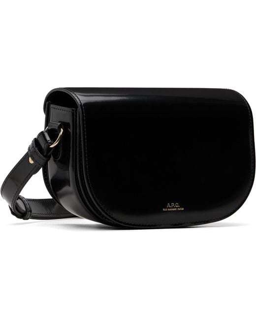 A.P.C. Black 'Le B-Side' Small Bag