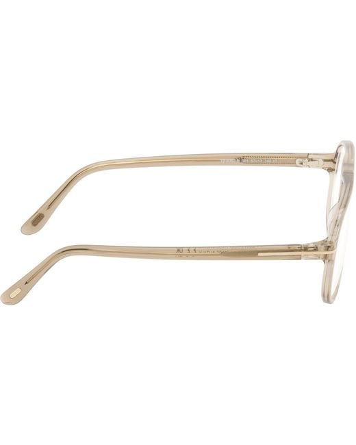 Tom Ford Black Navigator Light Glasses