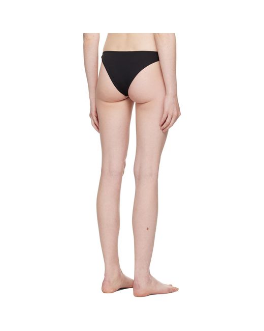Coperni Black Flower Bikini Bottom