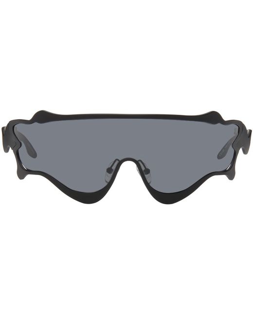 Henrik Vibskov Black Octane Sunglasses for men