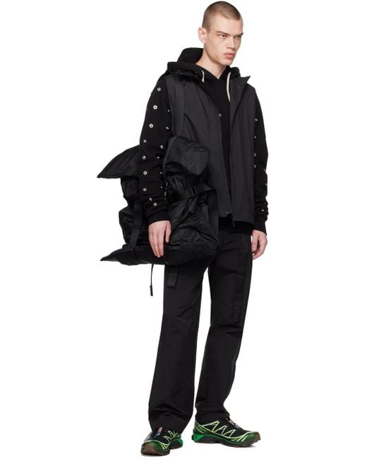 Y-3 Black Cn Backpack for men