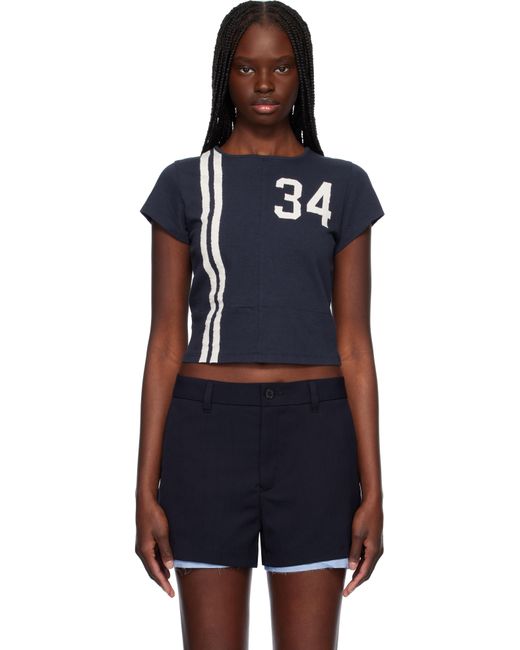 【関税込み】Ambush ネイビー パネル フィットTシャツ Ambush ネイビー パネル フィットTシャツ ブラック | Lyst