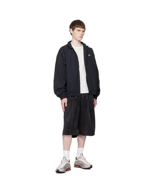 Nike Black Taupe & Shox R4 Sneakers for men