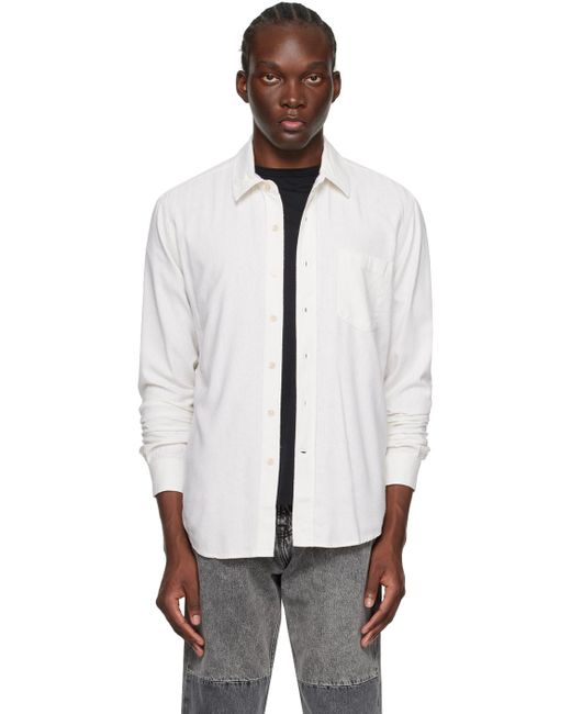 Our Legacy Black Off-white Classic Shirt for men