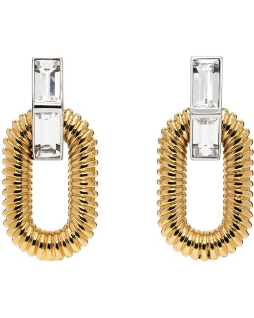 Rabanne Metallic Xl Link Earrings
