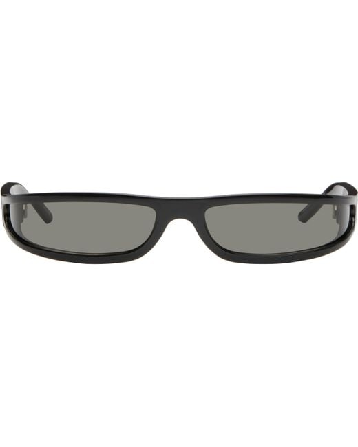 Rick Owens Black Fog Sunglasses