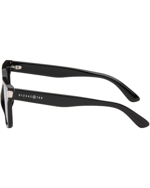 MM6 by Maison Margiela Black 15 Sunglasses for men