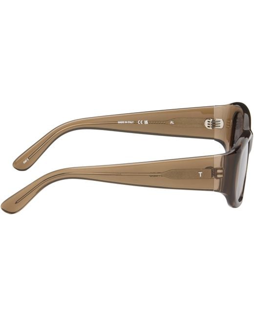 THISTLES Gray 'The Al' Sunglasses