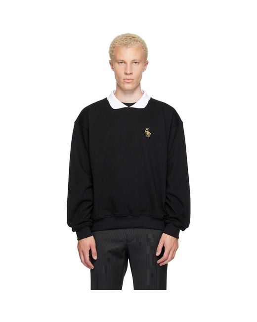 Ernest W. Baker Black Golf Sweatshirt for men