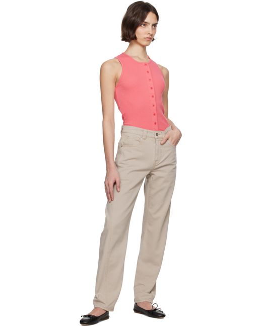 J.W. Anderson ピンク Buttoned トップス Pink