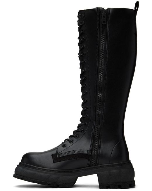 Viron Black Volt Boots | Lyst
