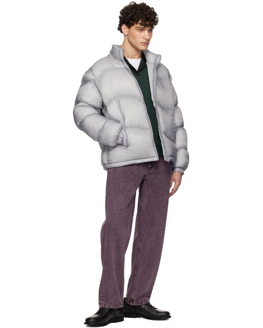Dime Purple Classic Relaxed Jeans for men