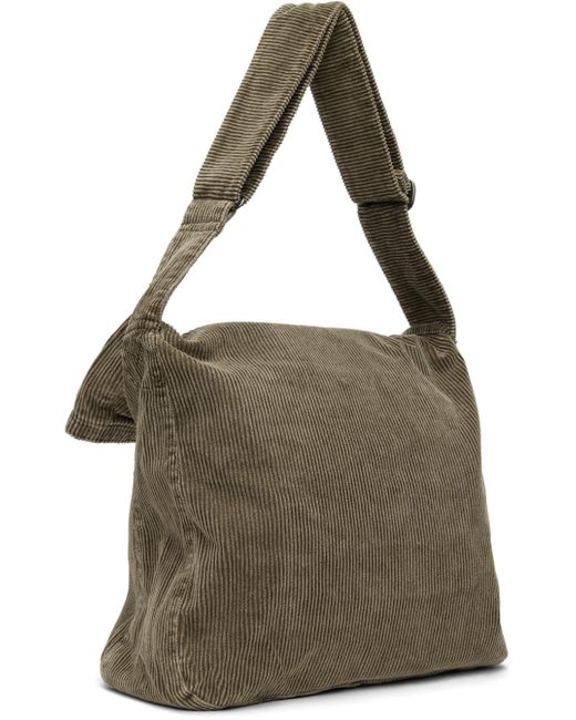 Our Legacy Green Brown Sling Bag