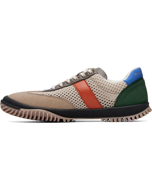 Stella McCartney Multicolor Alter Suede & Alter Mat Mesh Sneakers