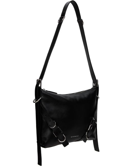 Givenchy Black Voyou Crossbody Bag for men