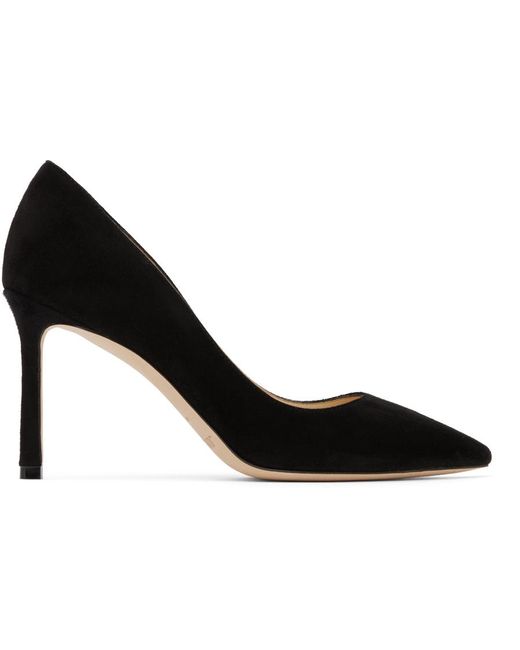 Jimmy Choo Black Romy 85 Heels