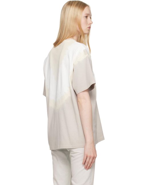 MM6 by Maison Martin Margiela グレー&オフホワイト インター MM6 by Maison Martin Margiela グレー&オフホワイト インター