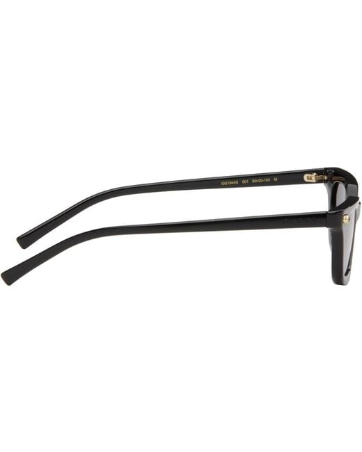 Gucci Black Cat Eye Frame Sunglasses for men
