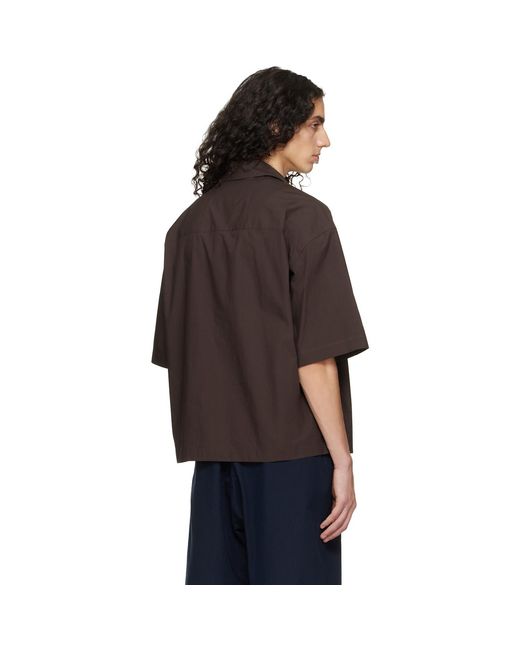 Studio Nicholson Black Sanko Shirt for men