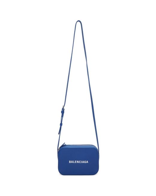 Balenciaga Blue Everyday Camera Bag Xs