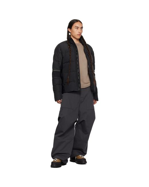 Canada Goose Black Hybridge Down Jacket for men