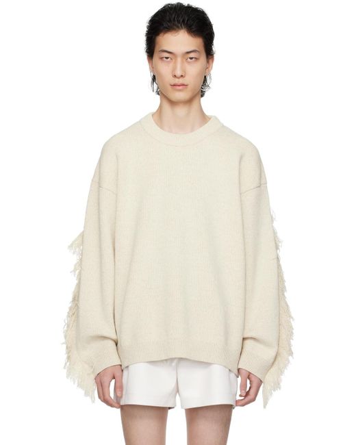 Nanushka Natural Off- Julien Sweater for men