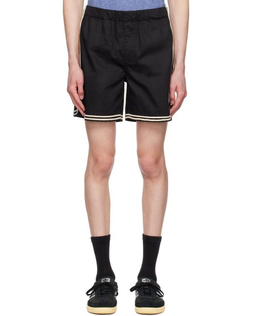 Short Noir À Ornements En Cordelette Tressée Commas pour homme en coloris Black