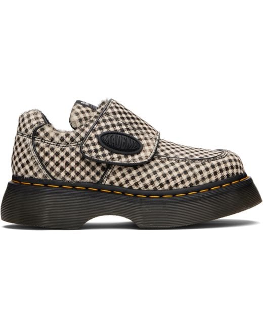 Dr. Martens Black Buzz Strap Mademe Derbys