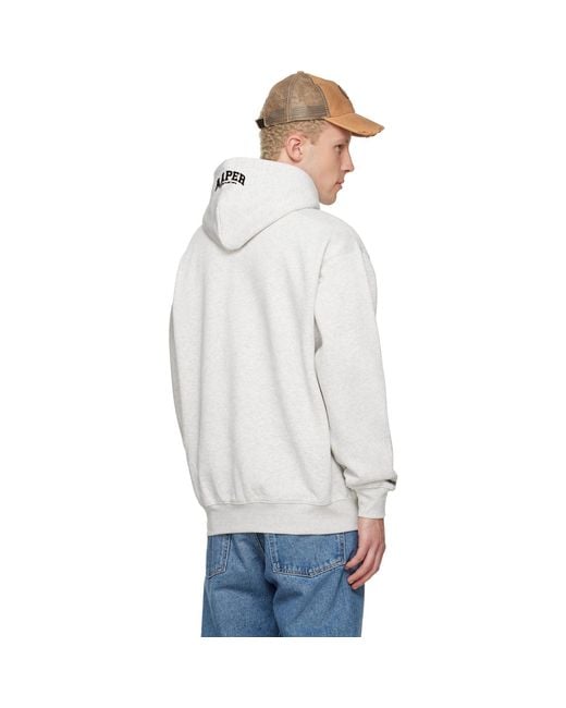 Aape By A Bathing Ape Gray 'Aaper' Hoodie for men