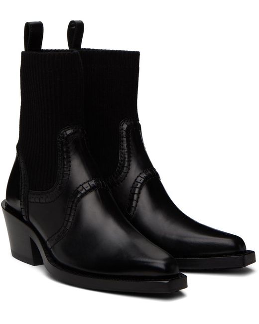 Chloé Nellie Texan ブーツ Black