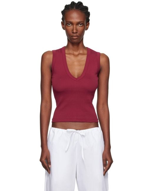 Flore Flore Red Dewi Tank Top