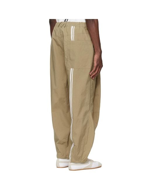 Mordecai Natural Khaki Combat Trousers for men