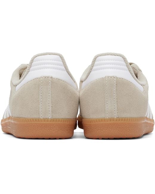 Adidas Originals Gray Samba Og Sneakers for men