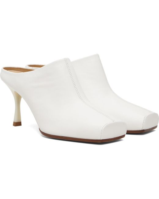 MM6 by Maison Margiela Black Ballerina Mule Heels