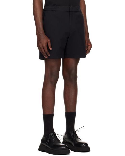 Theory Black Curtis Shorts for men