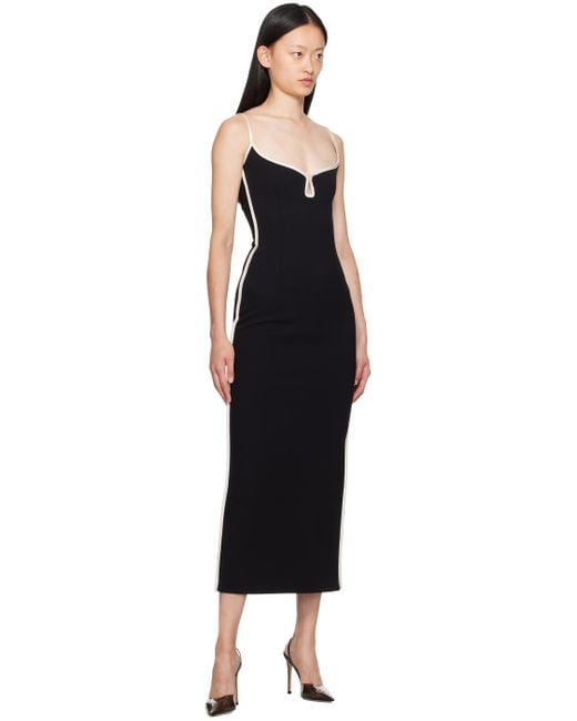 Paris Georgia Black Ssense Exclusive Marlo Maxi Dress