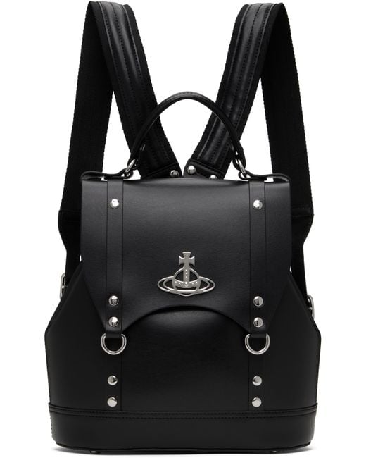 Vivienne Westwood Small Max Backpack in Black for Men | Lyst UK